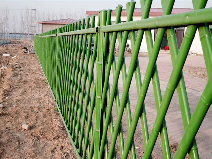 竹籬笆使用