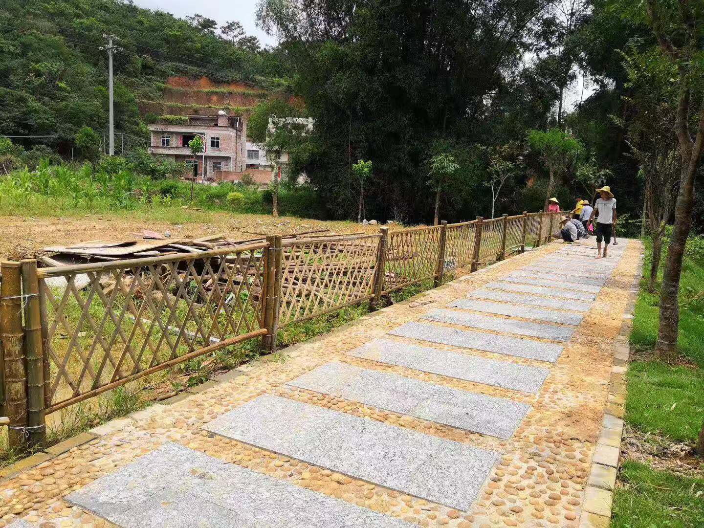 竹子圍欄柵欄 竹子圍欄柵欄