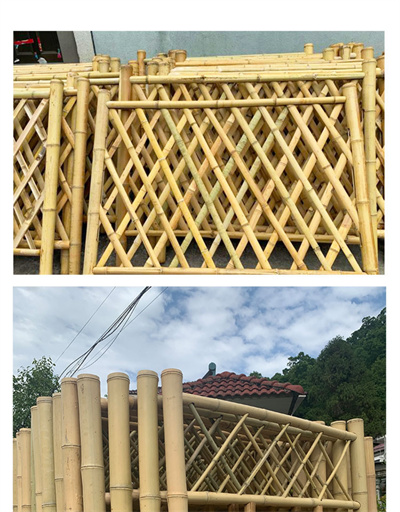 竹子圍欄柵欄 竹子圍欄柵欄