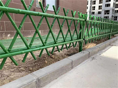 菜園竹籬笆圍欄圖片