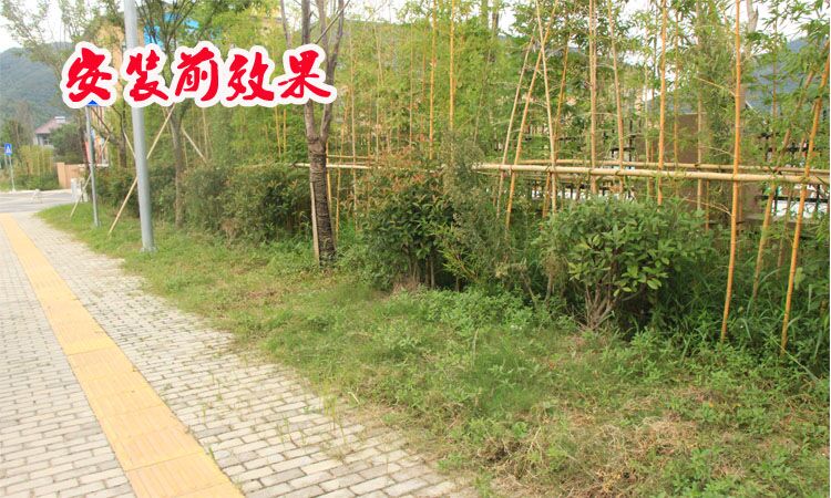 福建龍巖建紙廠竹籬笆圍欄柵欄
