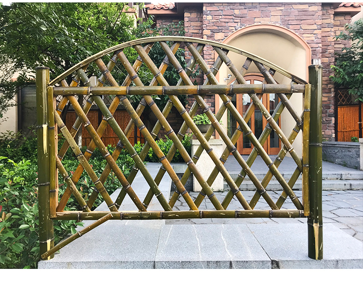 防腐戶外竹籬笆圍欄柵欄