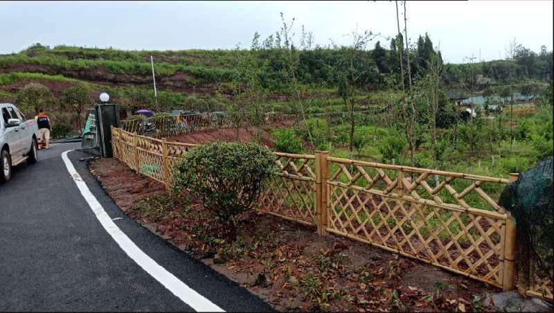 交叉型竹籬笆怎么編的比較穩(wěn)定?