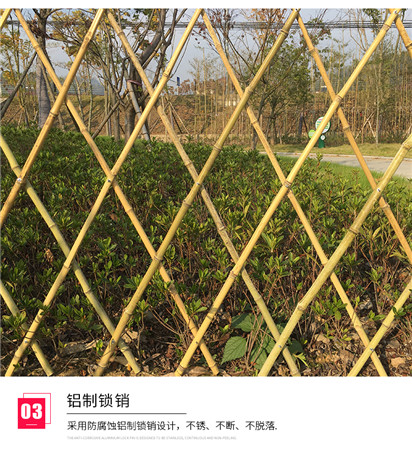 竹籬笆圍欄在使用中的維護工作